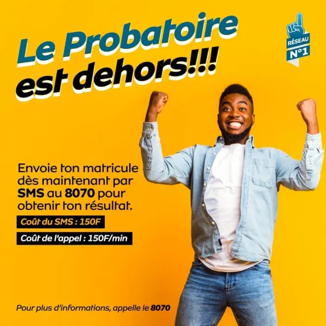 Comment consulter les Résultats du Probatoire 2023 au Cameroun par SMS sur les reseaux Orange et MTN ?
